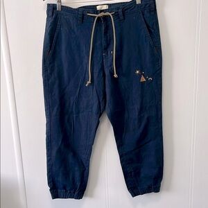 Men's Koto Navy Capri pants